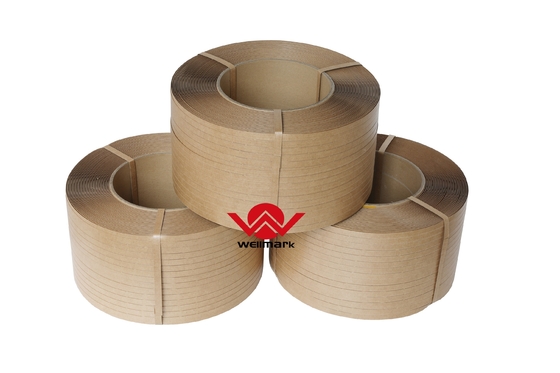 Cintas de papel ecológicas de 9 mm de ancho para el transporte de paquetes